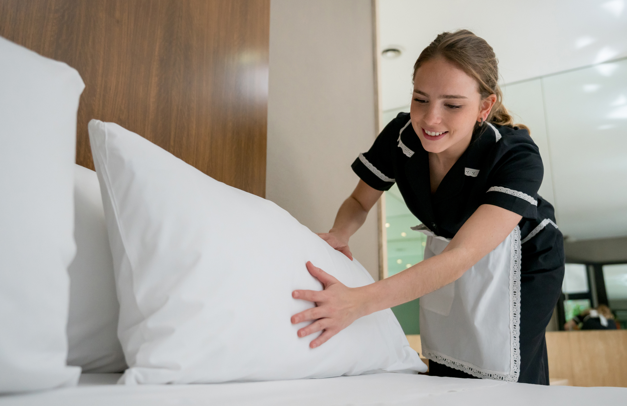 Das Housekeeping sorgt für Sauberkei
